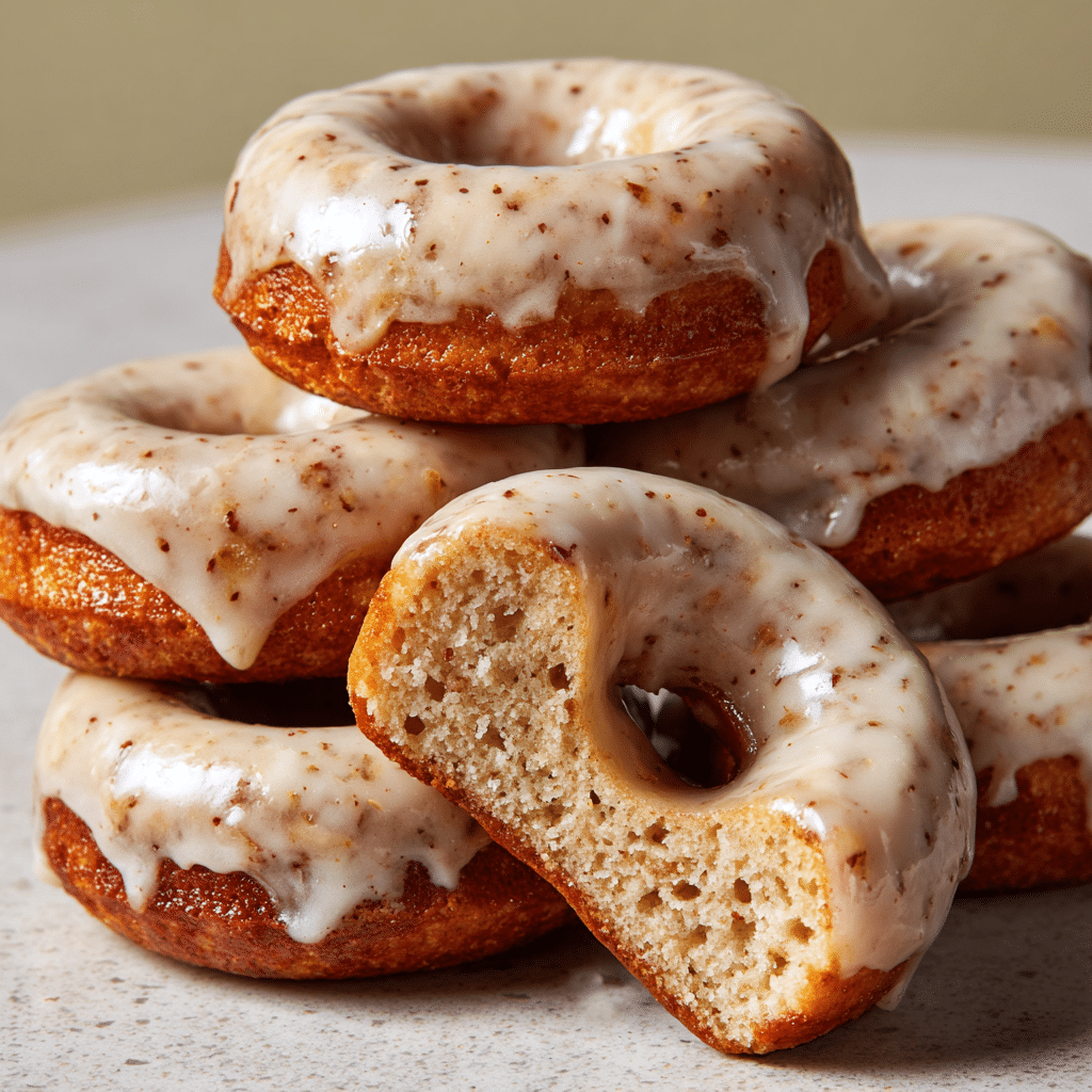 Baked Banana Donuts Recipe - Recipe Image