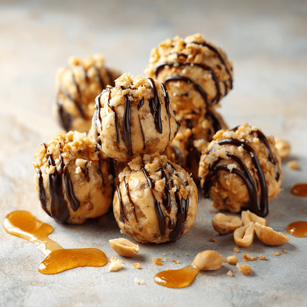 Peanut Butter Honey Balls Recipe - Recipe Image