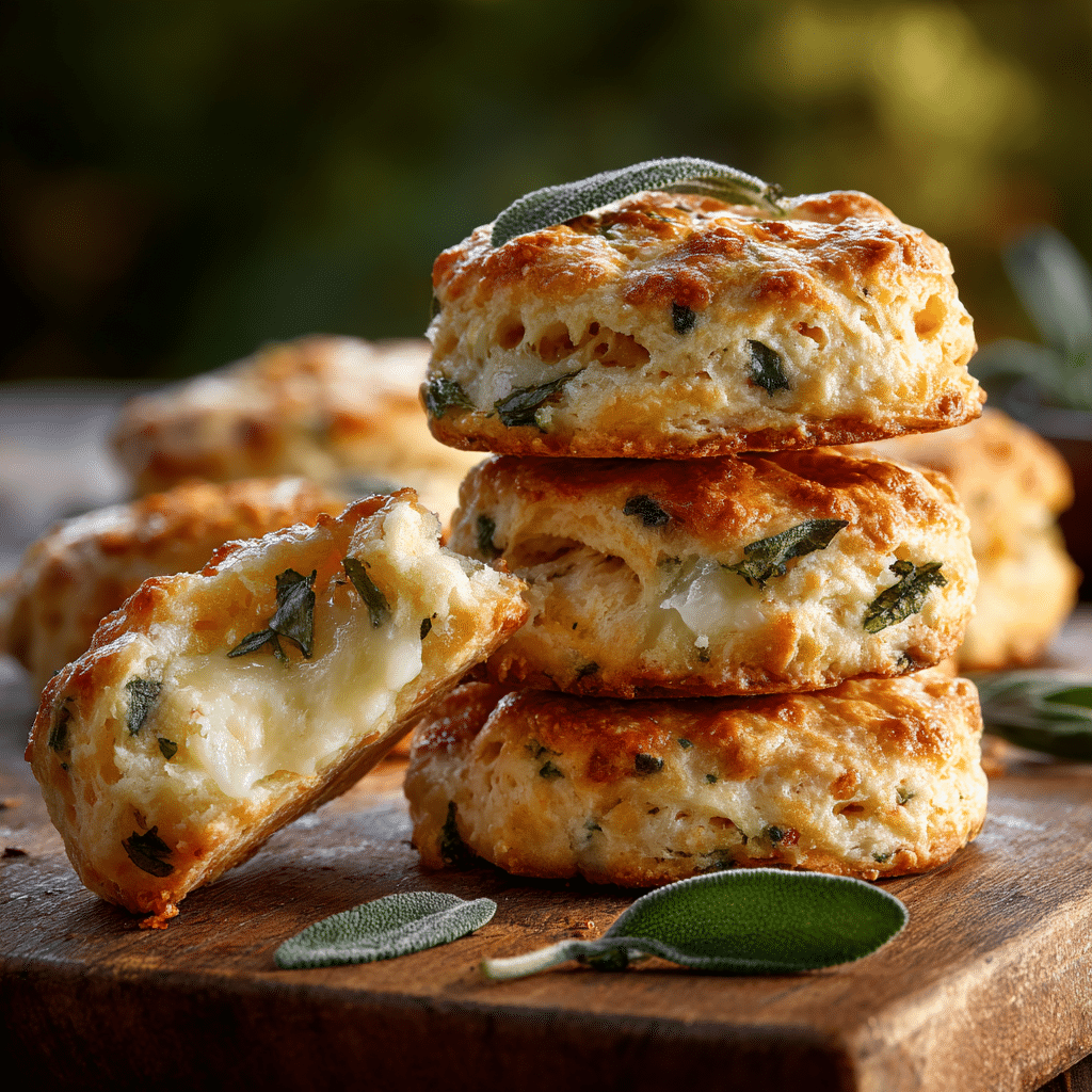 Sage & Gruyere Biscuits Recipe - Recipe Image