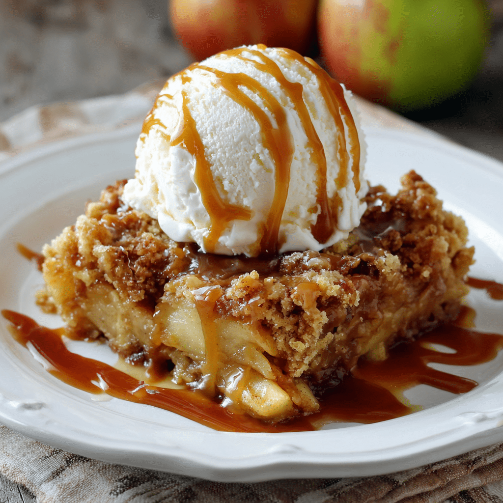 Caramel Apple Dump Cake Recipe