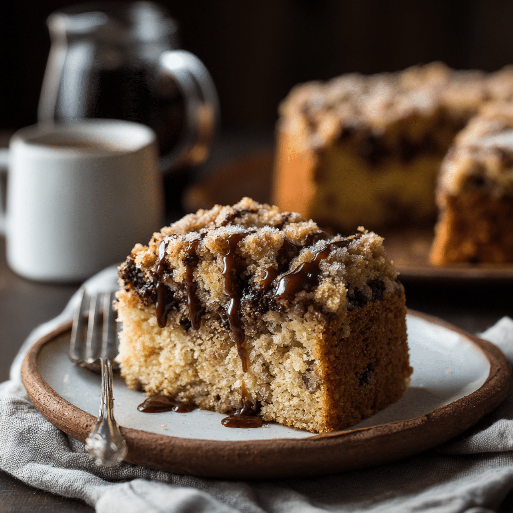 Chocolate Chip Crumb Coffee Cake Recipe