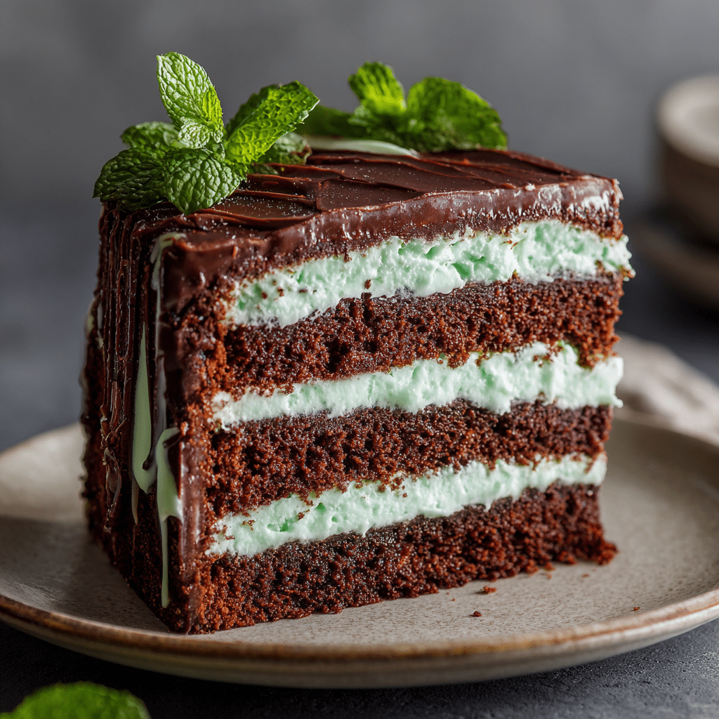 Chocolate Mint Cake Recipe - Recipe Image