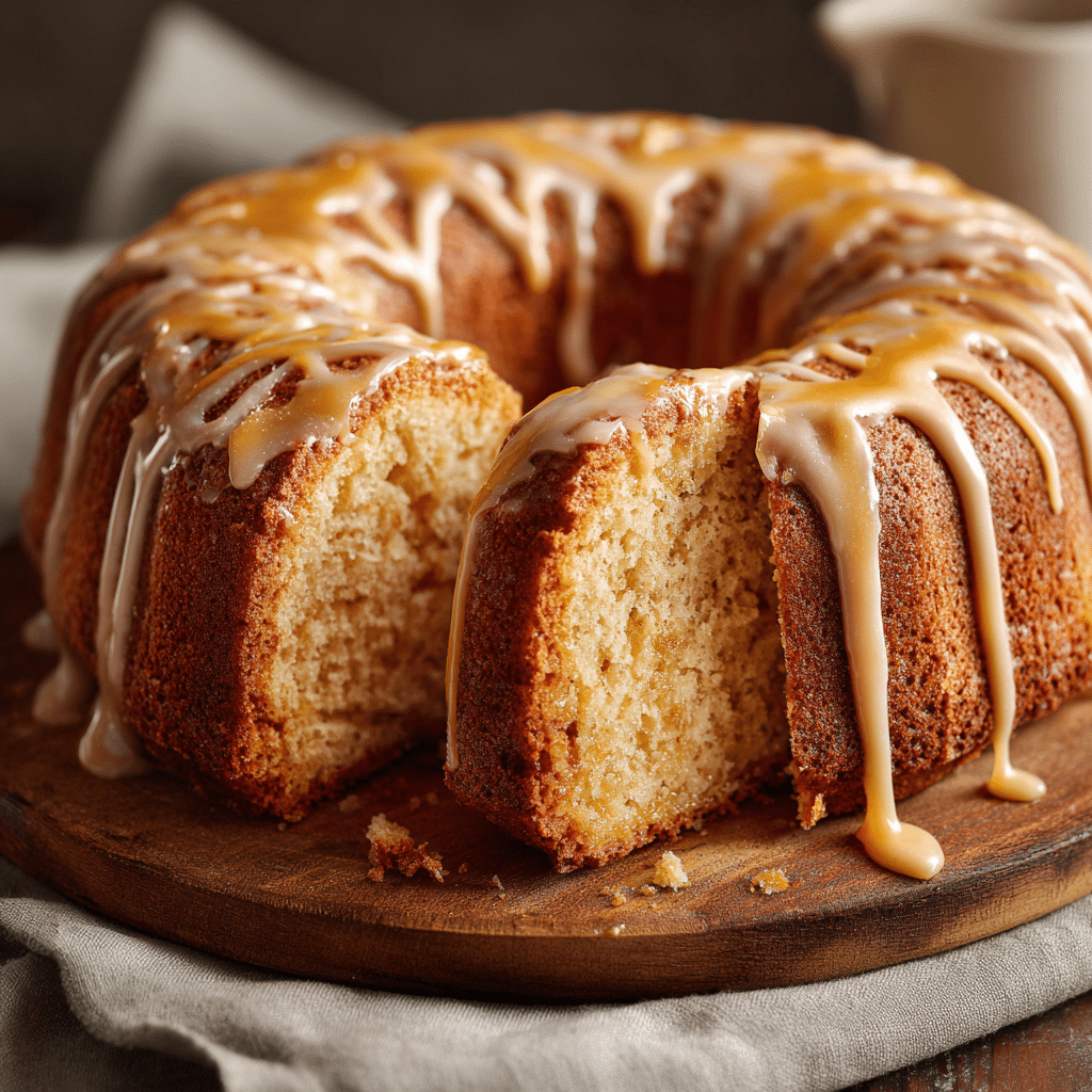 Brown Sugar Lemon Yogurt Cake Recipe - Recipe Image