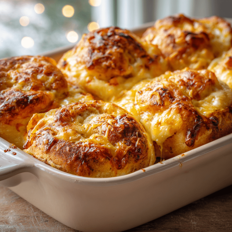 Easy Cheesy Breakfast Rolls Recipe