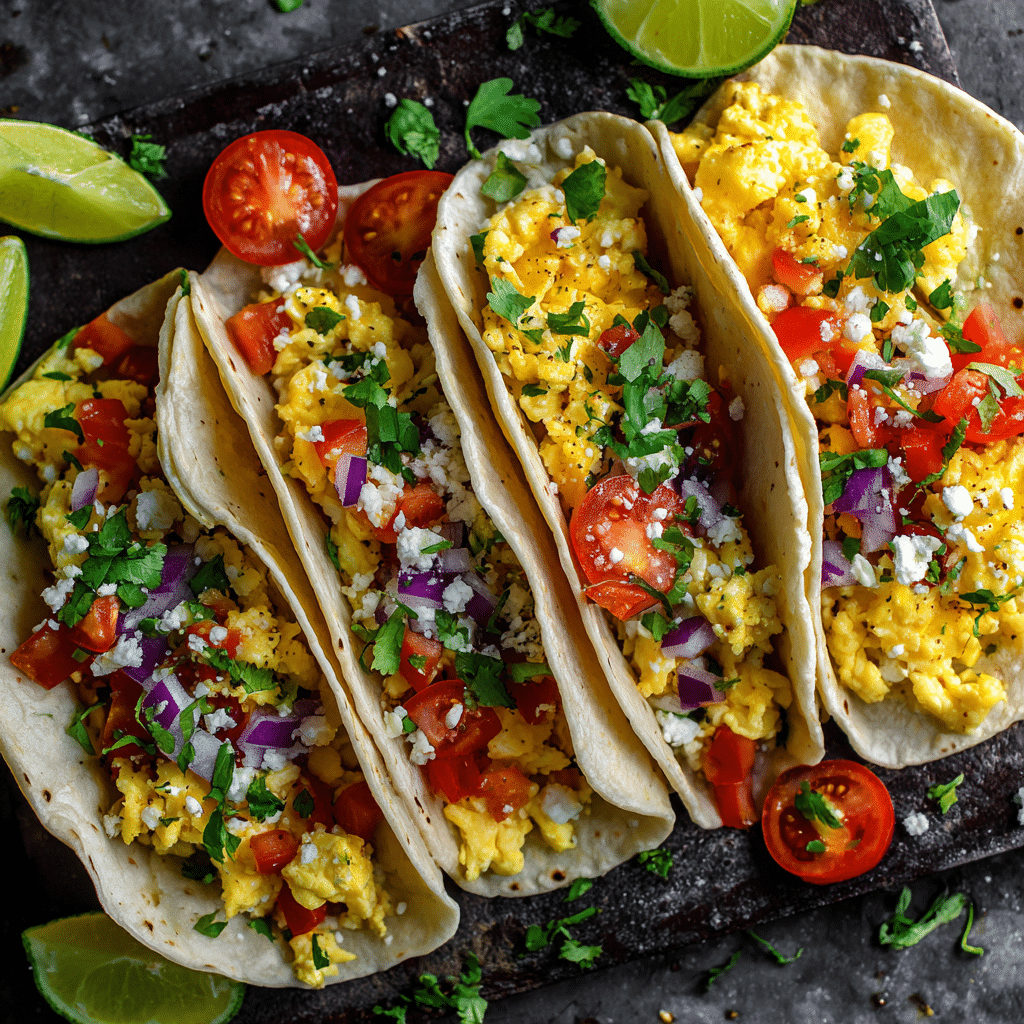 3-Minute Breakfast Tacos Recipe - Recipe Image