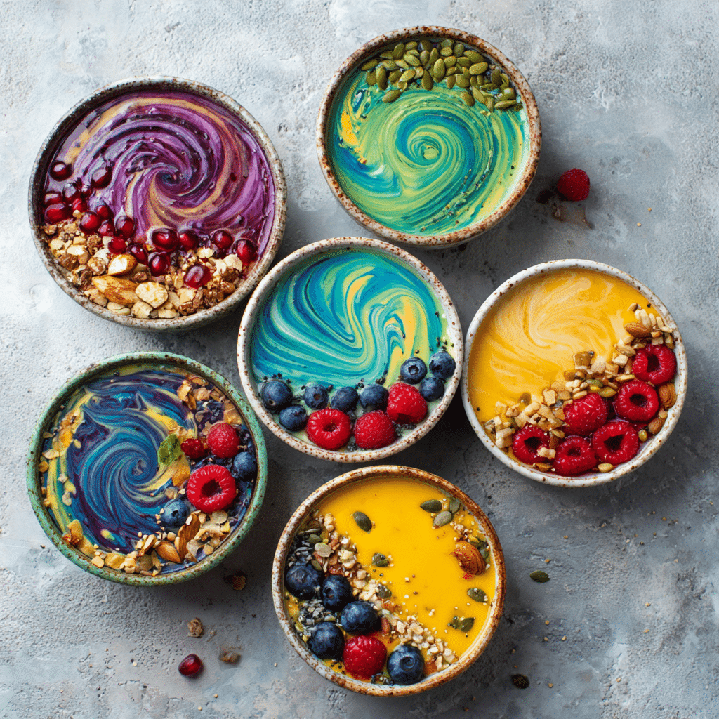 Vibrant Smoothie Bowls Twists Recipe - Recipe Image