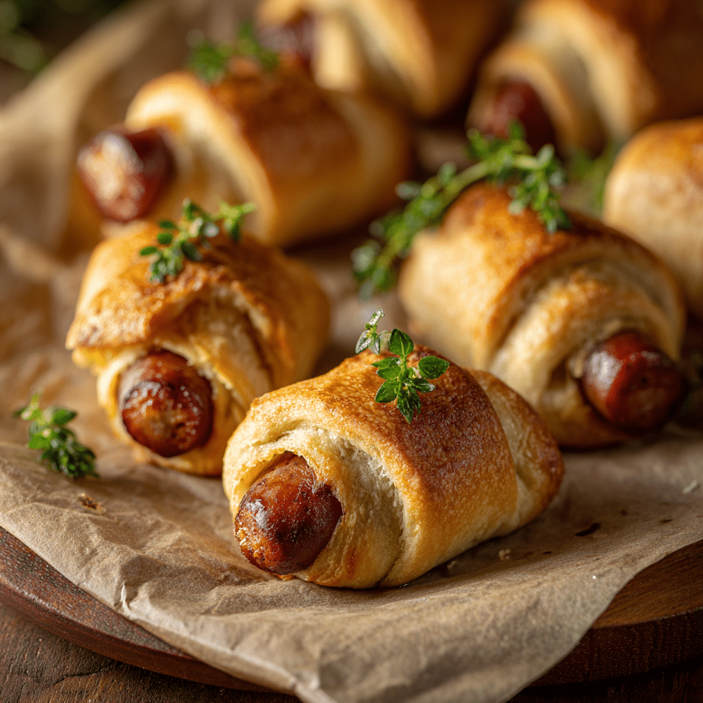 Breakfast Pigs in Blanket Recipe - Recipe Image