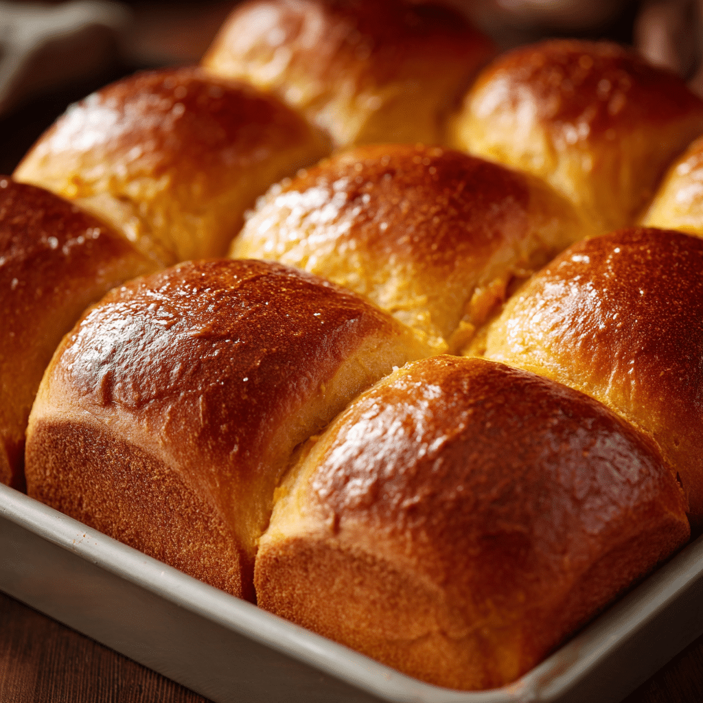 Sweet Potato Dinner Rolls Recipe - Recipe Image
