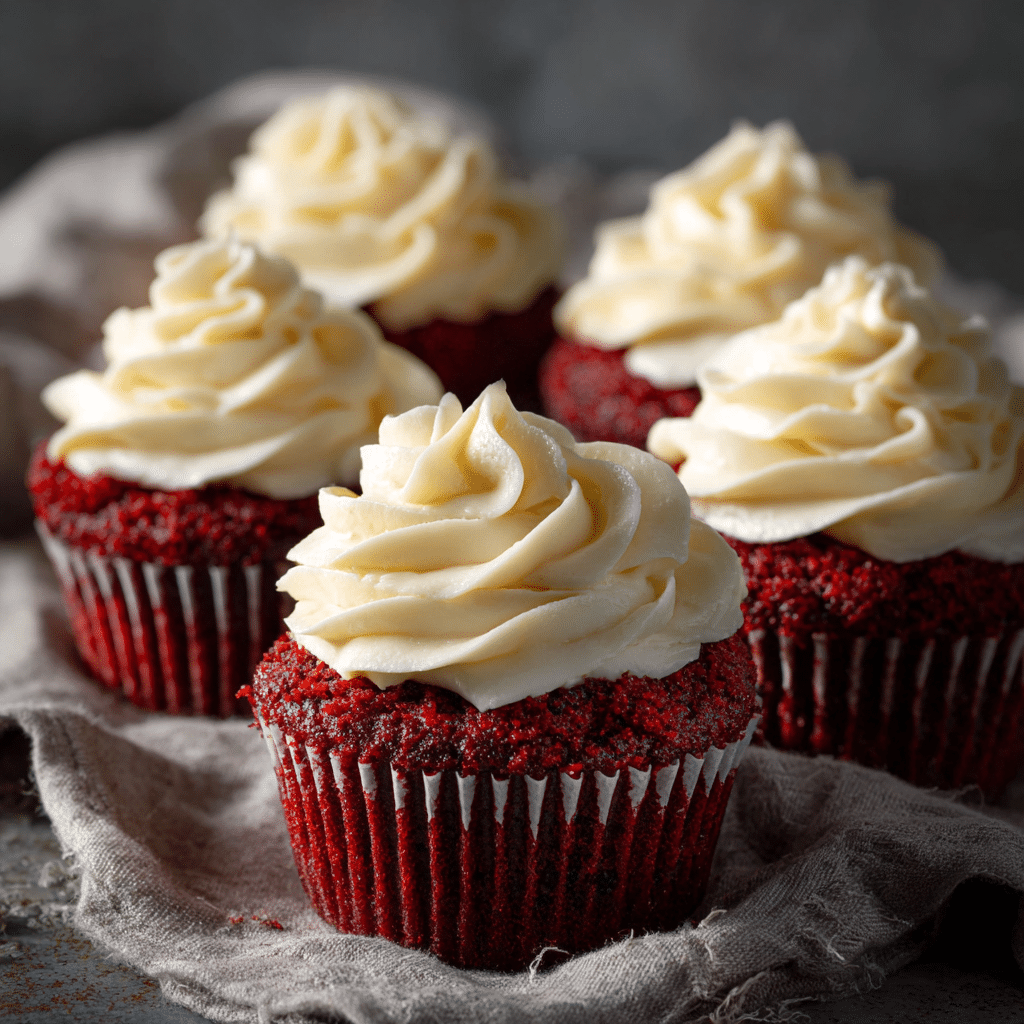Red Velvet Cupcakes Recipe - Recipe Image