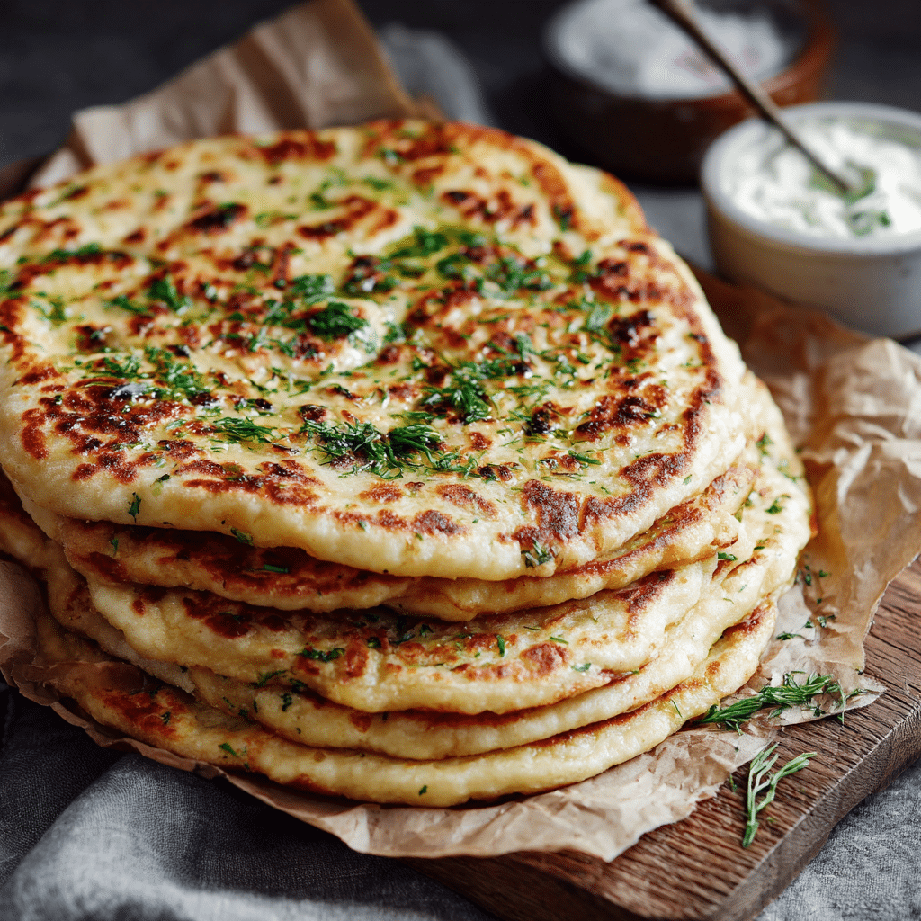 Easy Flatbread Recipe - Recipe Image