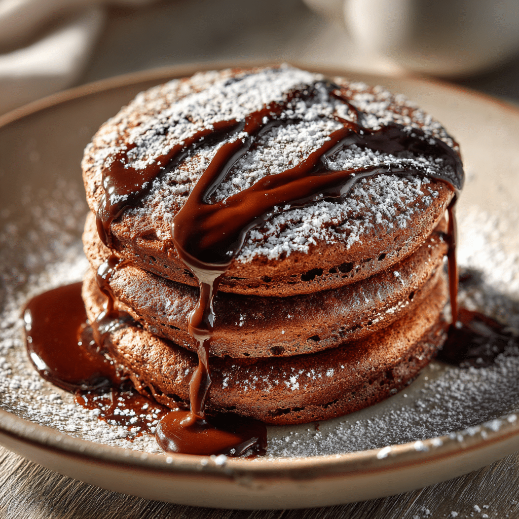 Chocolate Soufflé Pancakes Recipe - Recipe Image