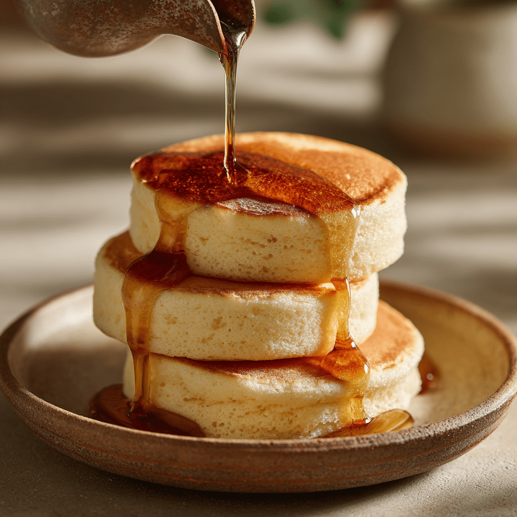 Vanilla Soufflé Hotcakes Recipe - Recipe Image