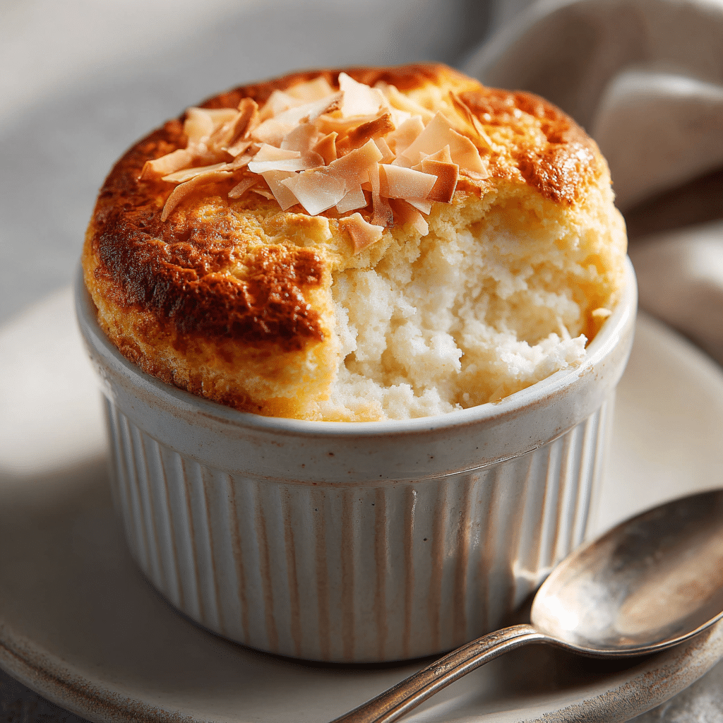 Coconut Soufflé Recipe - Recipe Image
