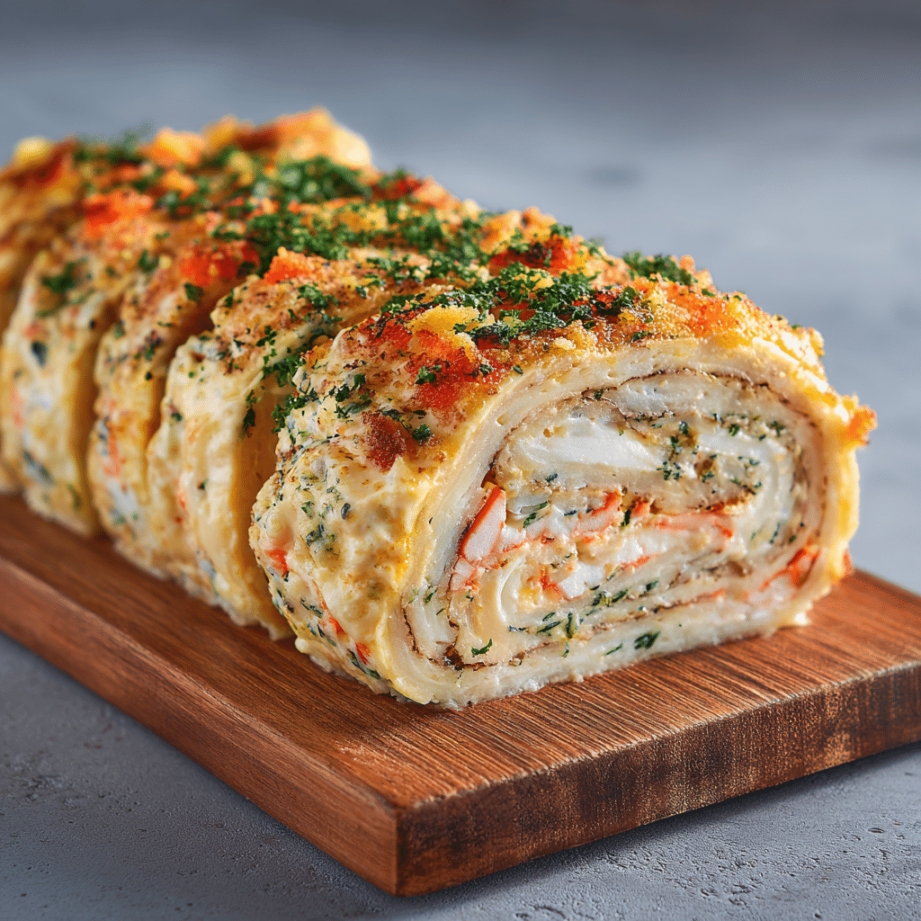 Creamy Sushi Bake Flat Log (Sliceable) Recipe - Recipe Image