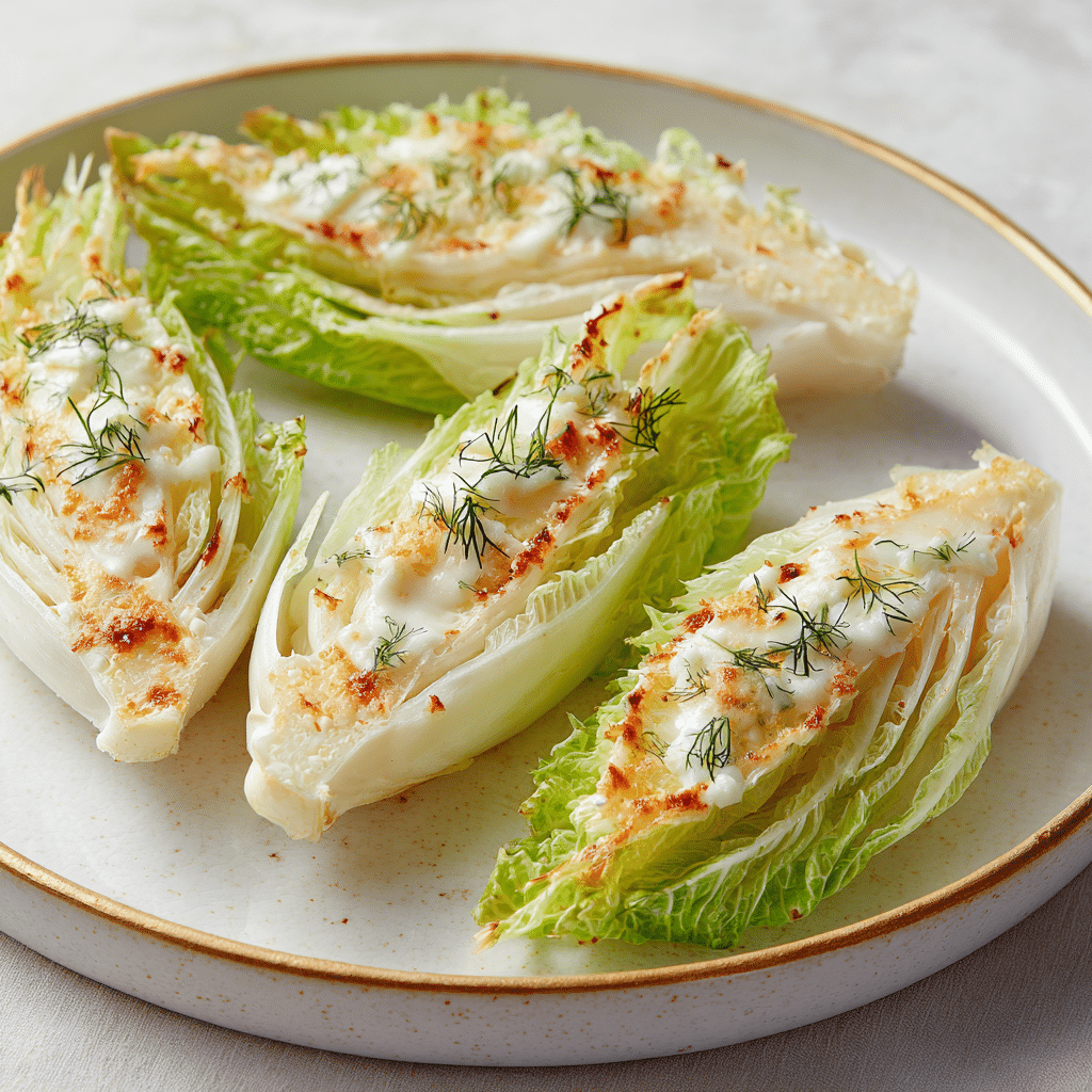 Creamy Sushi Bake-Stuffed Endive Leaves Recipe - Recipe Image