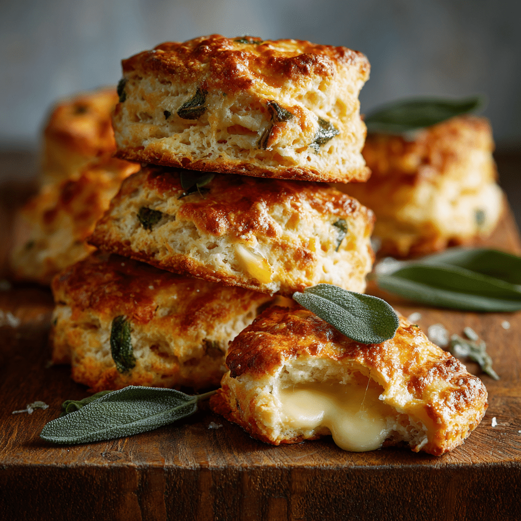 Sage & Gruyere Biscuits Recipe - Recipe Image