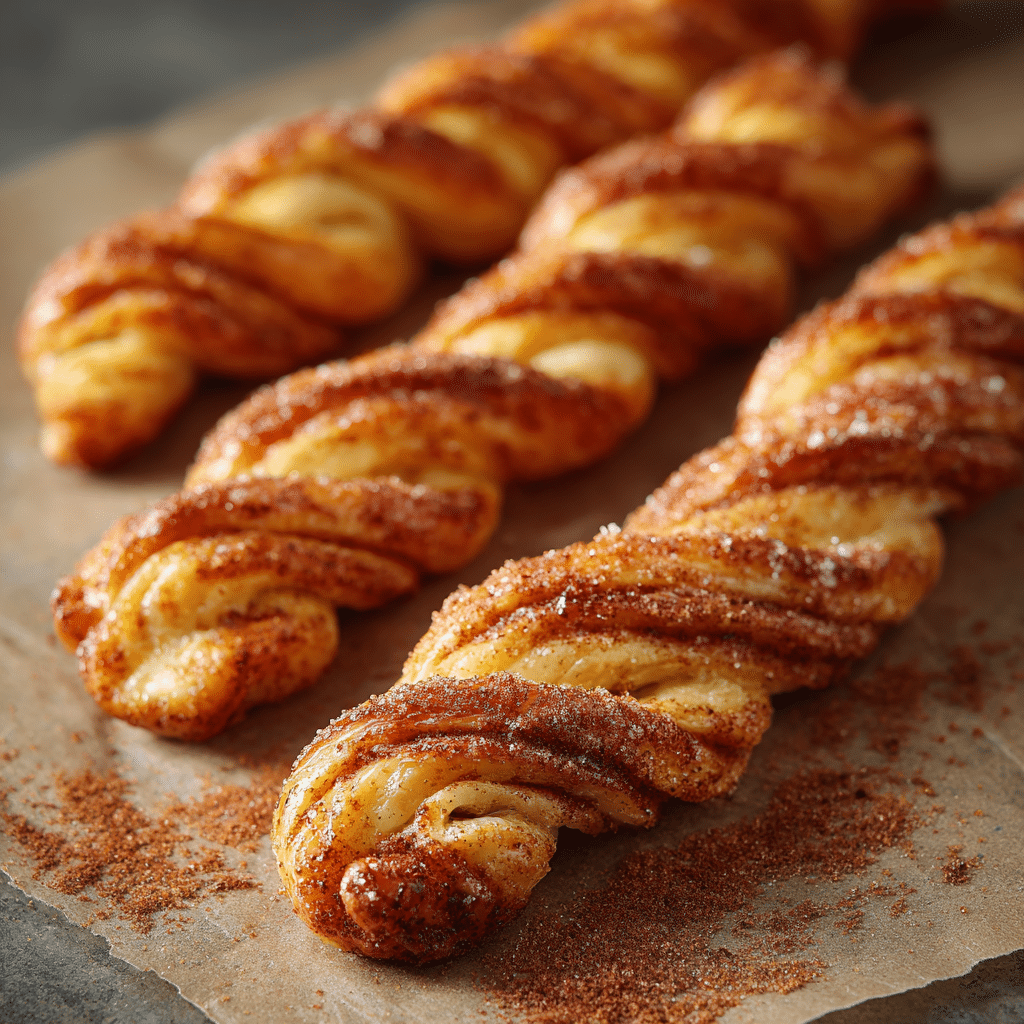 Easy Homemade Cinnamon Twists Recipe - Recipe Image