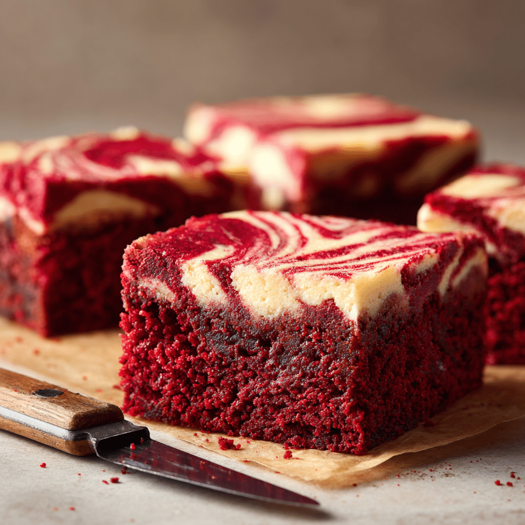 Red Velvet Brownies Recipe - Recipe Image