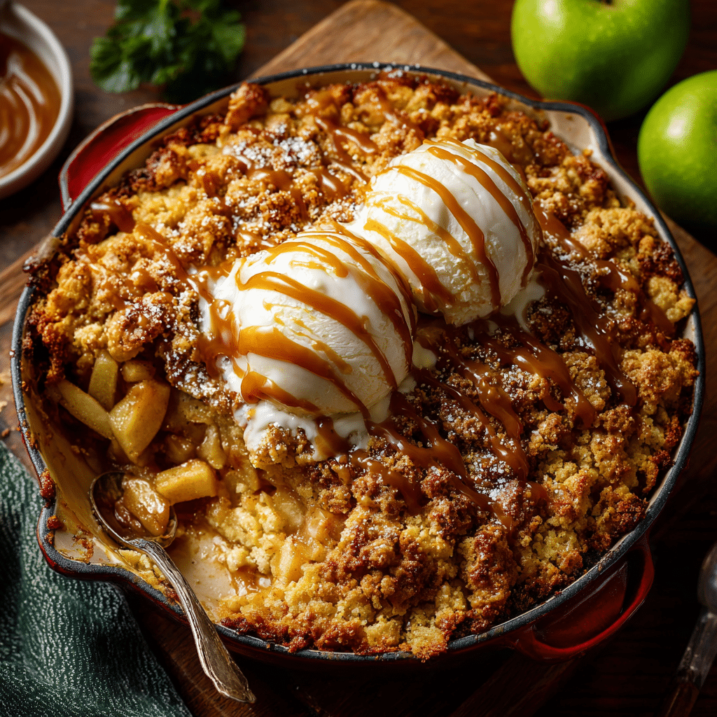 Caramel Apple Dump Cake Recipe - Recipe Image