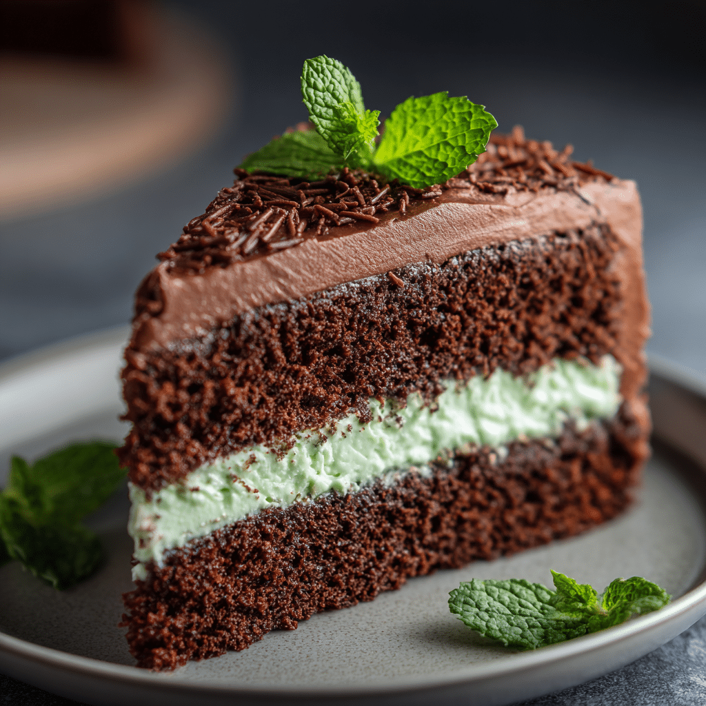 Chocolate Mint Cake Recipe - Recipe Image