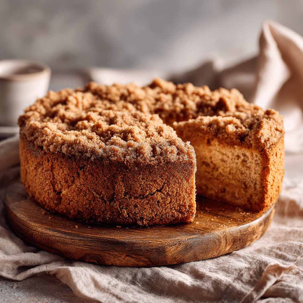 Brown Sugar Cinnamon Crumb Cake Recipe - Recipe Image