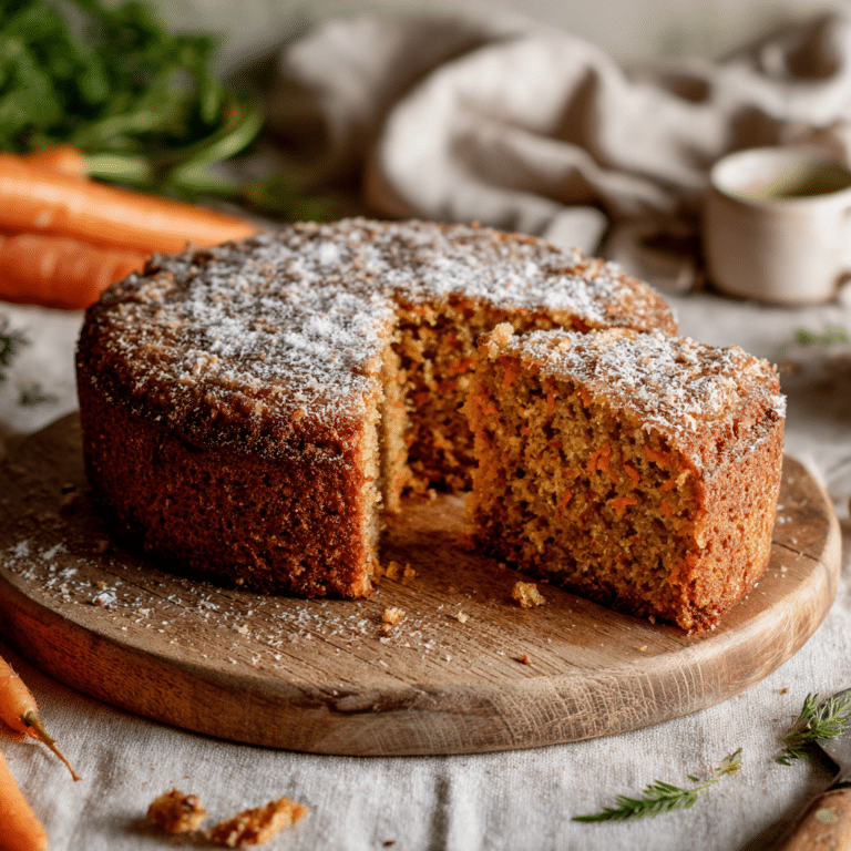 Brown Sugar Carrot Breakfast Cake Recipe