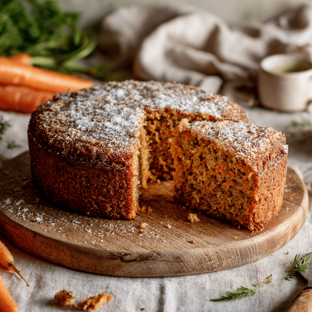 Brown Sugar Carrot Breakfast Cake Recipe