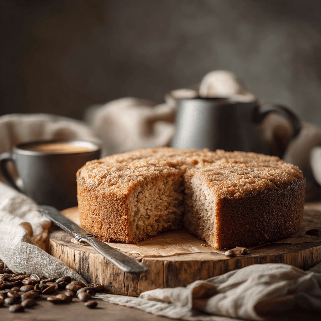 Brown Sugar Coffee Breakfast Cake Recipe - Recipe Image