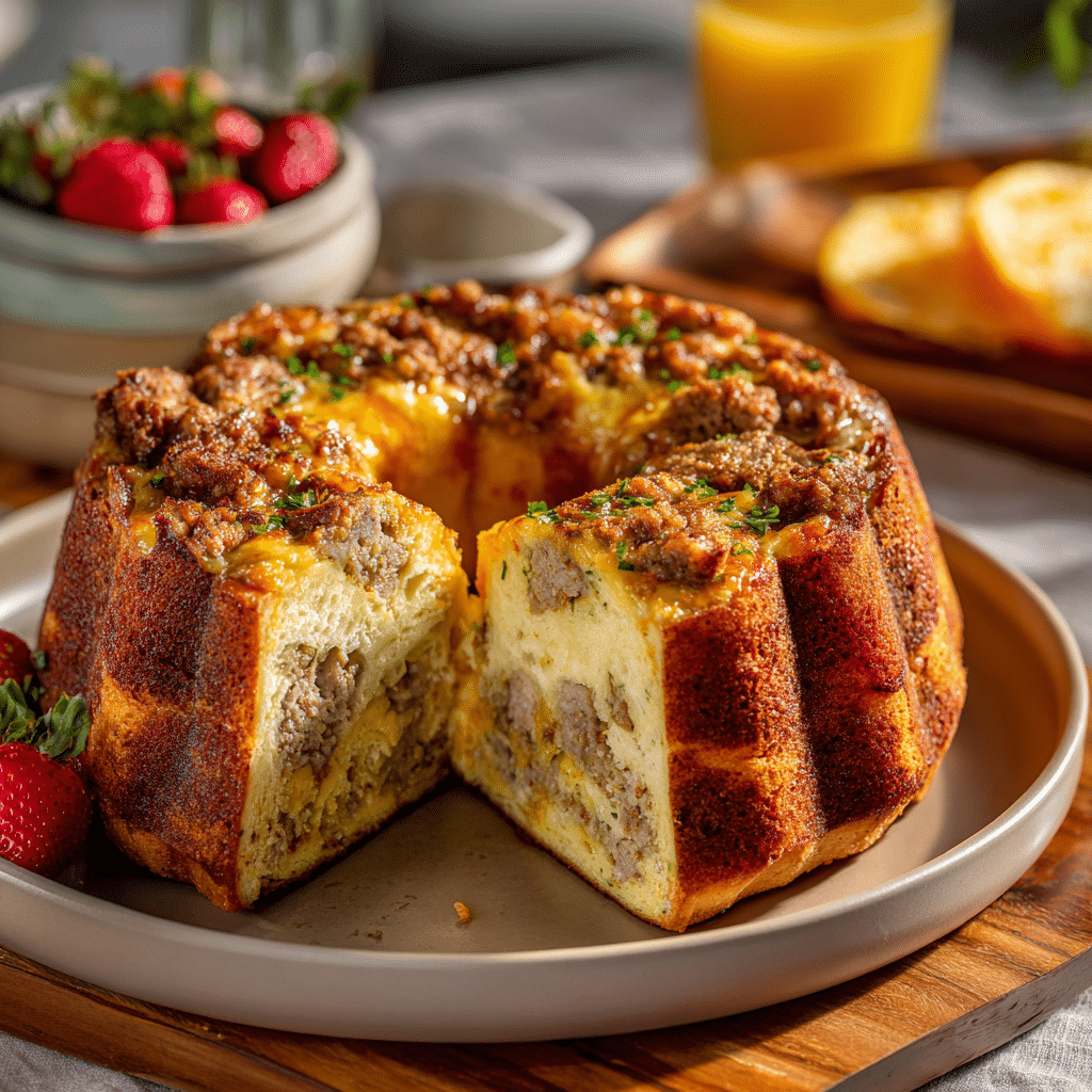 Crack Breakfast Bundt Cake Recipe - Recipe Image