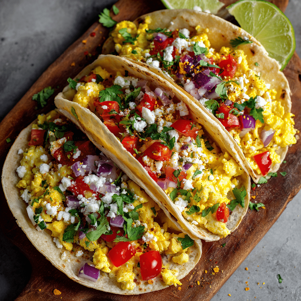 3-Minute Breakfast Tacos Recipe - Recipe Image