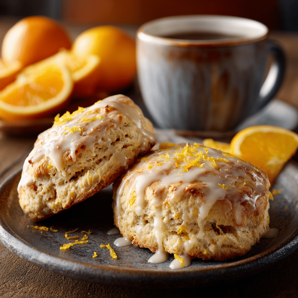 Orange Chai Scones Aromatic Recipe - Recipe Image