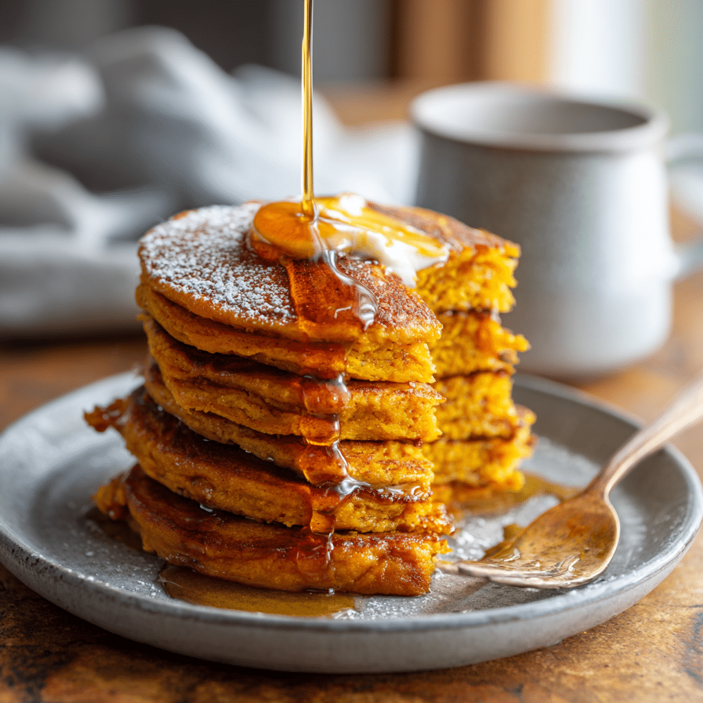 Sweet Potato Pancakes Gluten-Free Recipe - Recipe Image