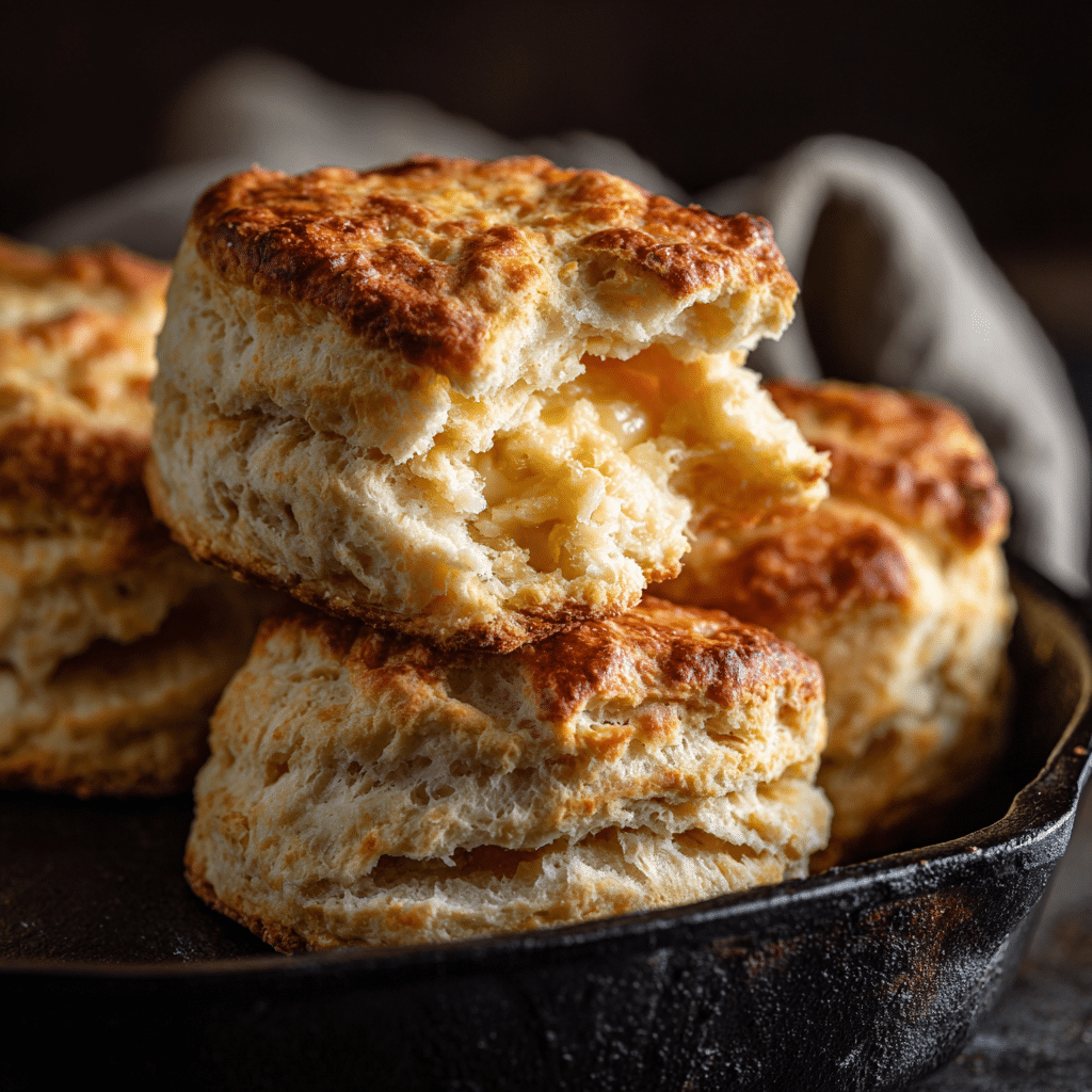 3 Ingredient Biscuits (Flakey) Recipe - Recipe Image