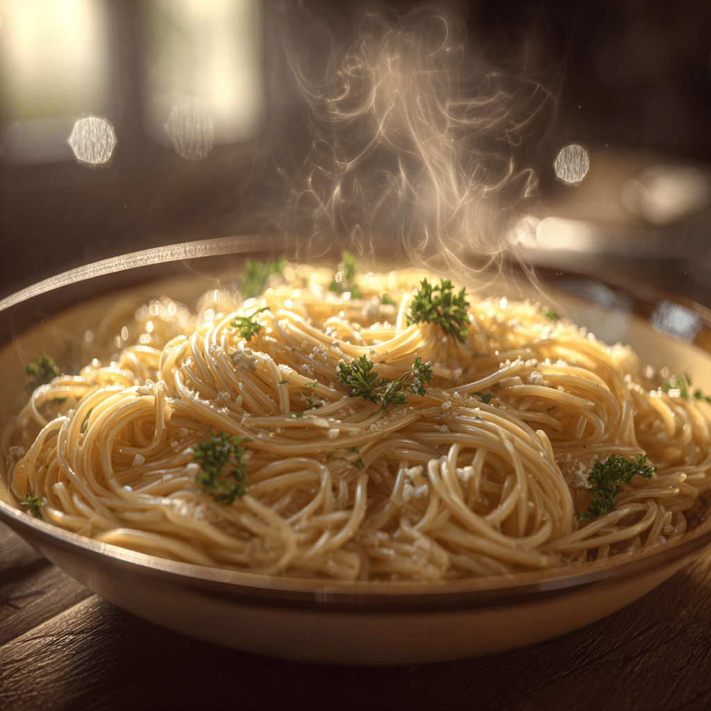 Garlic Buttered Noodles Recipe - Recipe Image