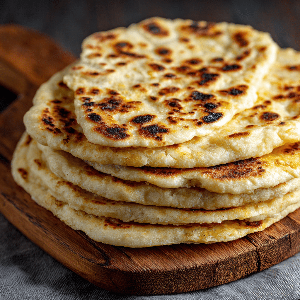 Easy Flatbread Recipe - Recipe Image