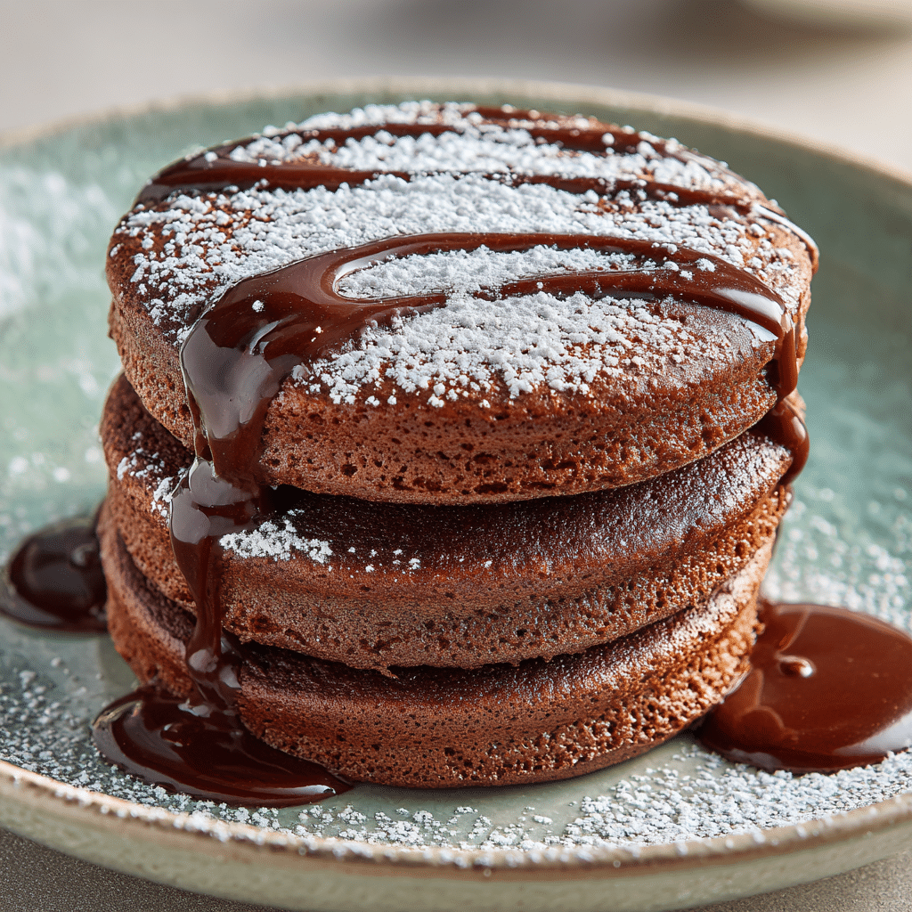 Chocolate Soufflé Pancakes Recipe - Recipe Image