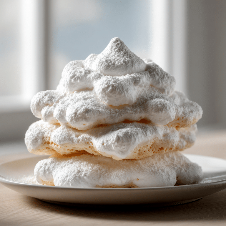Cloud Pancakes (Meringue Pancakes) Recipe