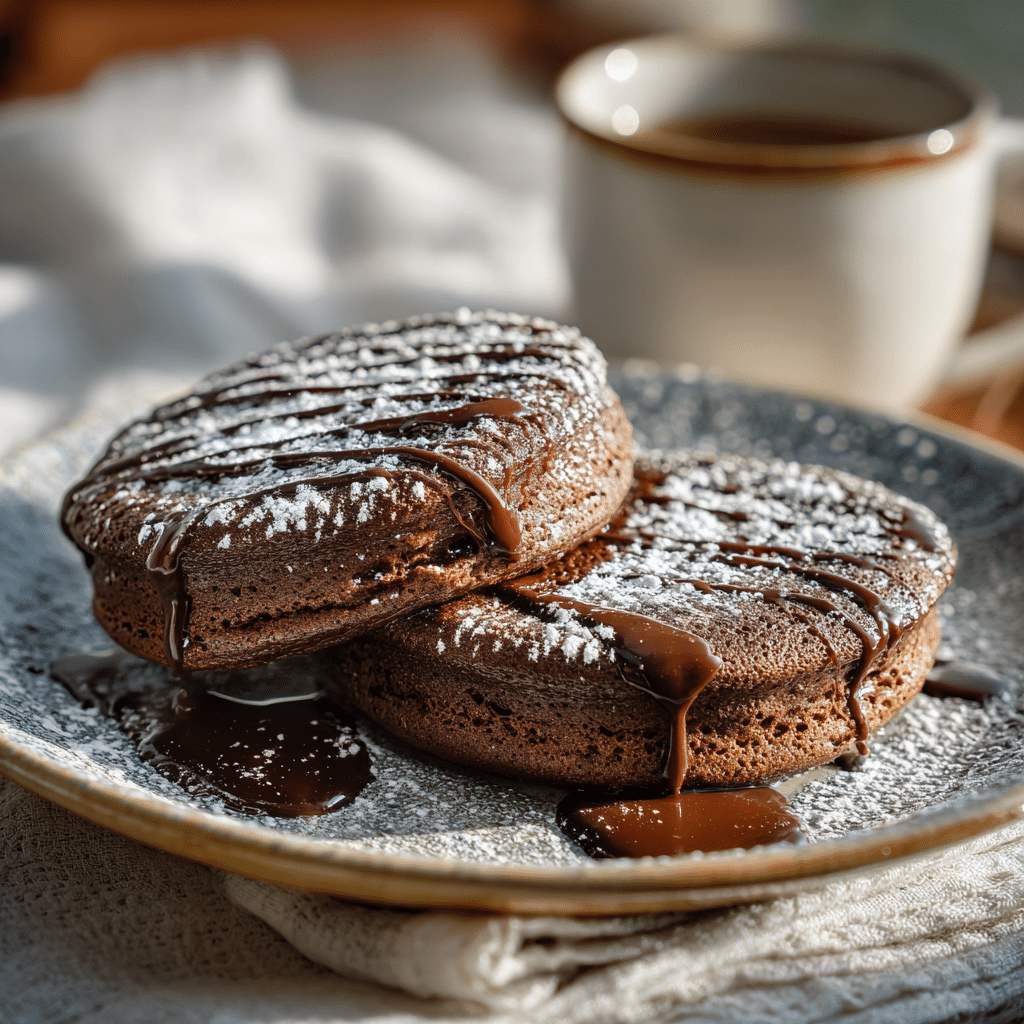 Chocolate Soufflé Pancakes Recipe - Recipe Image