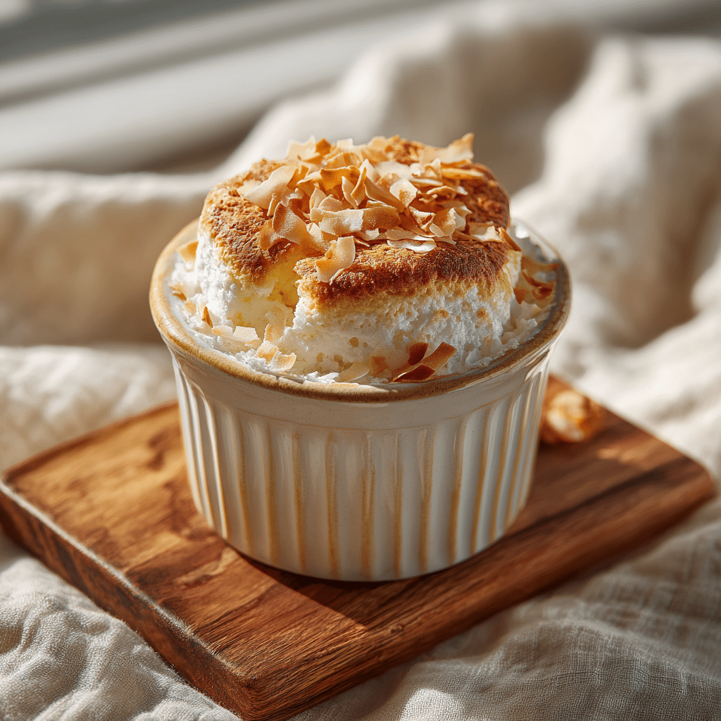 Coconut Soufflé Recipe - Recipe Image