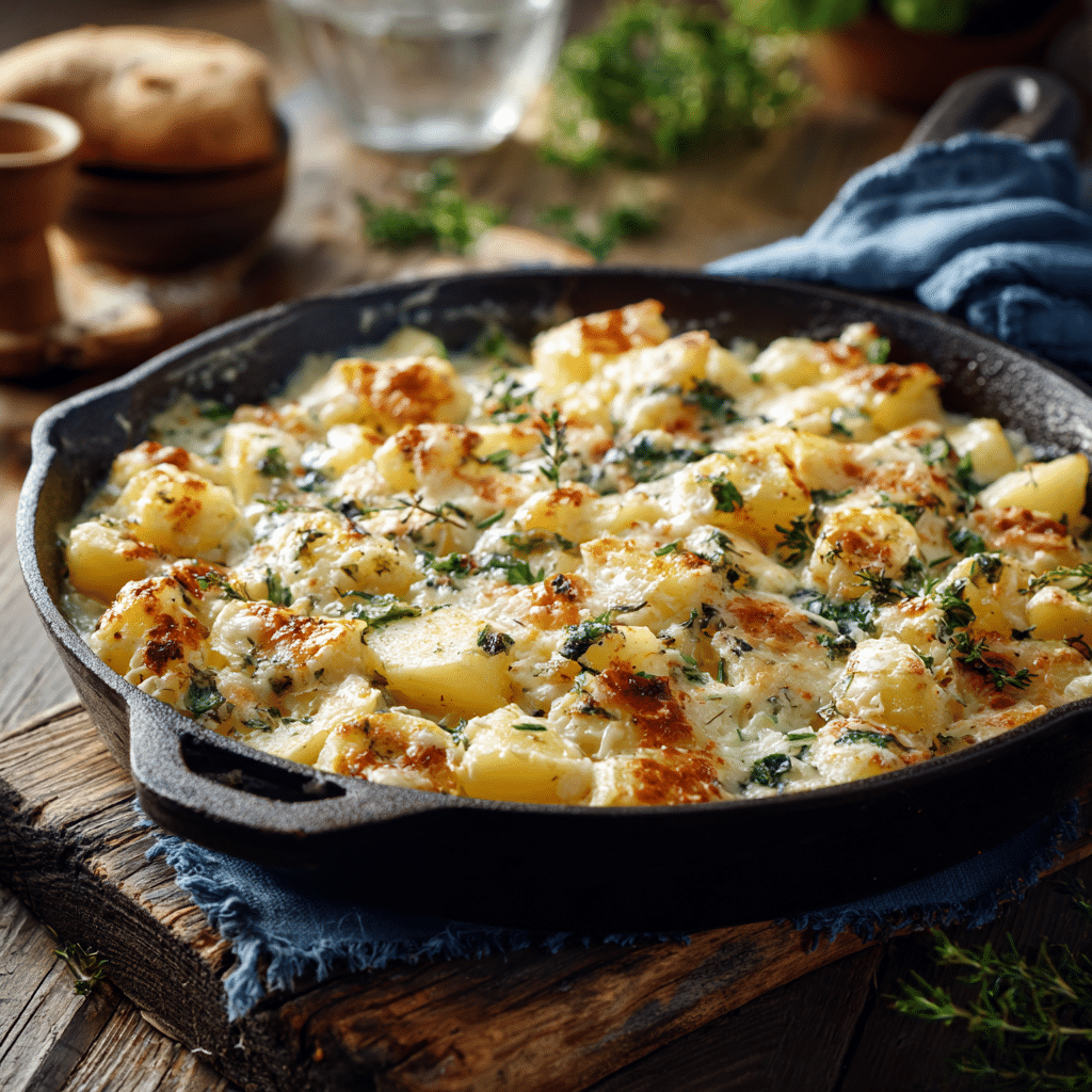 Creamy Potato Breakfast Skillet Recipe - Recipe Image