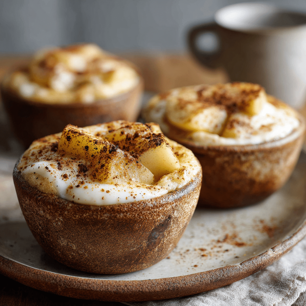 Baked Apple Yogurt Breakfast Cups Recipe - Recipe Image