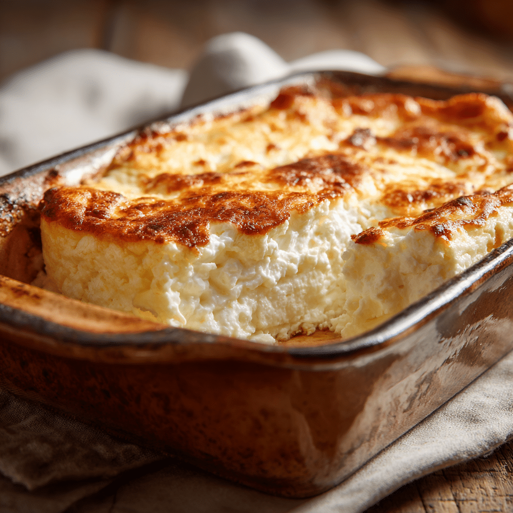 Creamy Cottage Cheese Breakfast Bake Recipe - Recipe Image