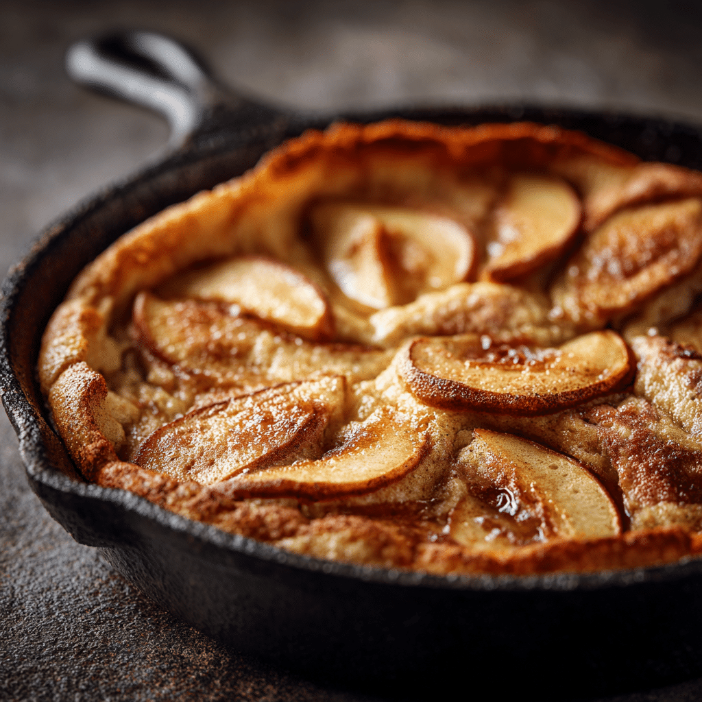 Soft Apple Pancake Skillet Recipe - Recipe Image