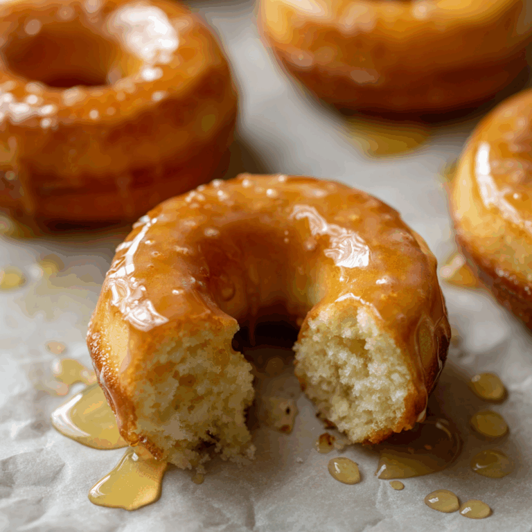 Honey Glazed Baked Donuts Recipe