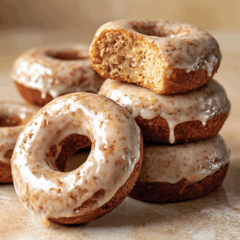 Baked Banana Donuts Recipe