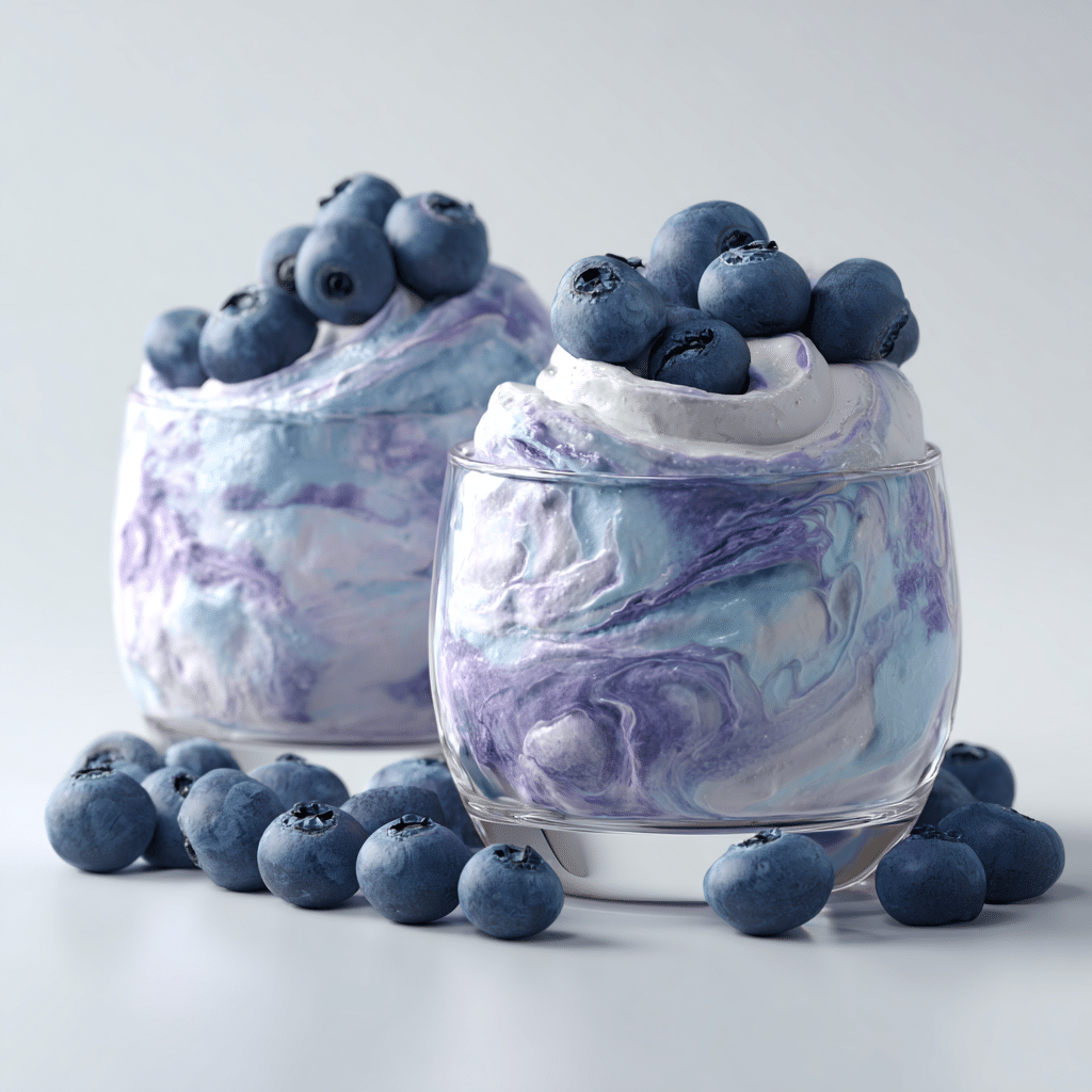 Blueberry Cheesecake Mousse Recipe - Recipe Image