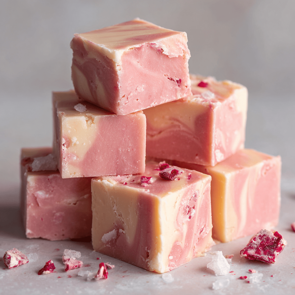 Strawberry Cream Fudge Recipe