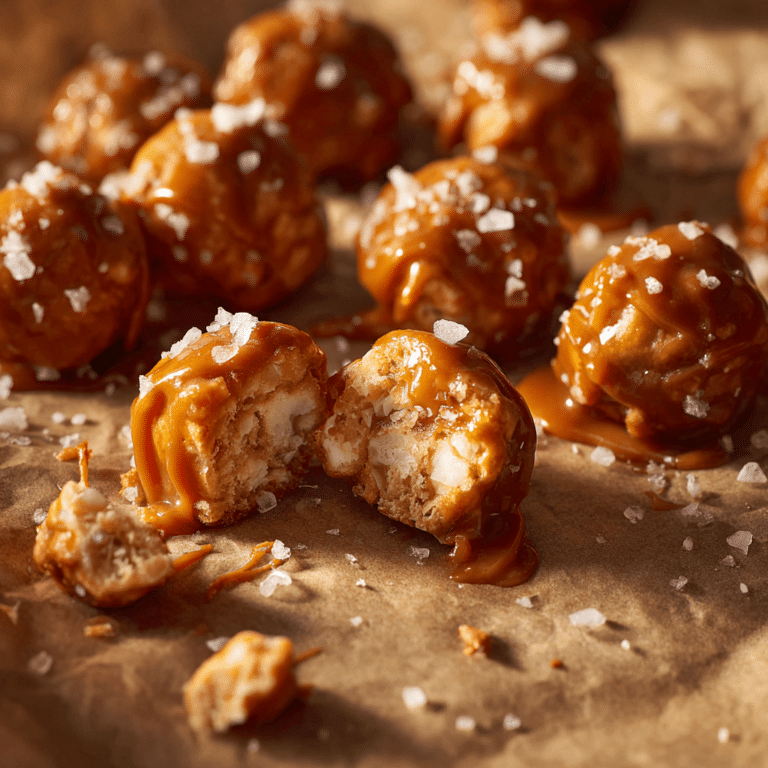 Salted Caramel Pretzel Bites Recipe