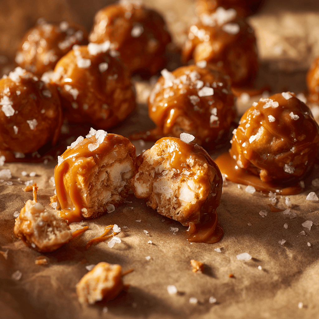Salted Caramel Pretzel Bites Recipe