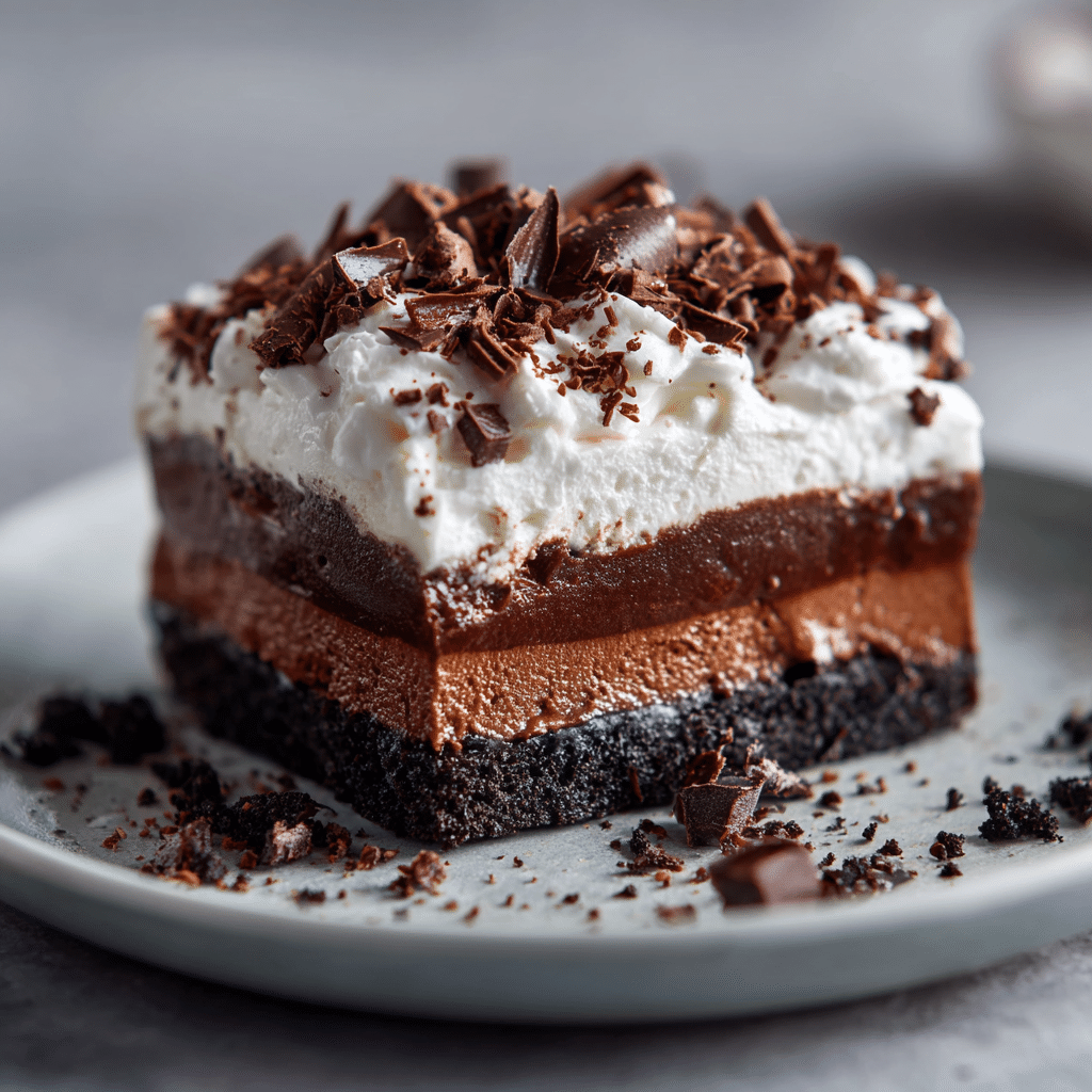 Chocolate Lasagna Recipe - Recipe Image
